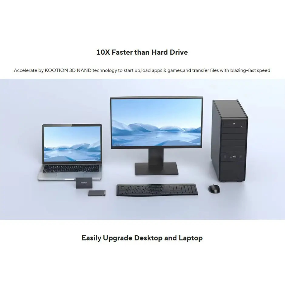 SSD 120gb Kootion (550-500Мб/с) SATAlll 3D Nand 2.5''