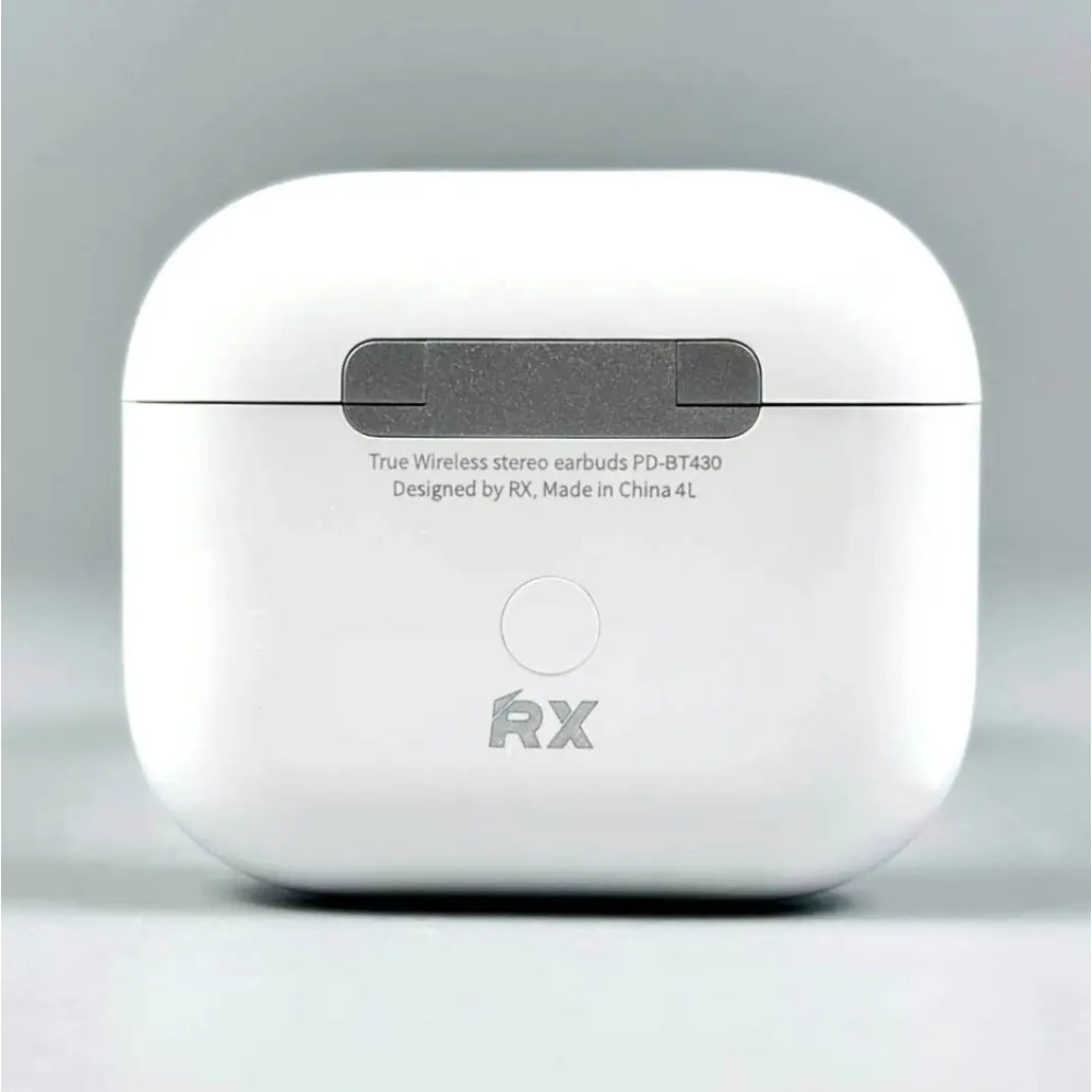 Bluetooth TWS наушники Remax PD-BT430. Белые. 4th Generation Smart Case