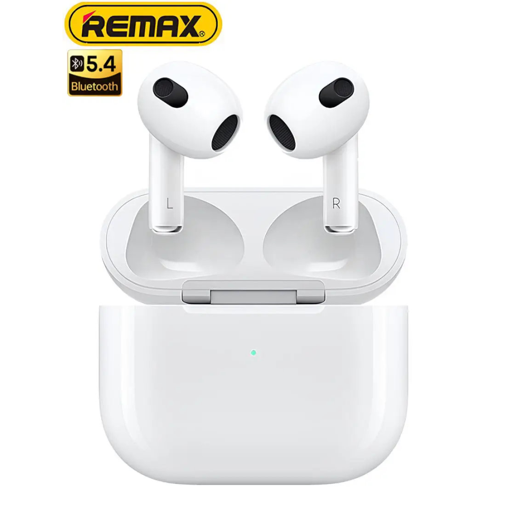Bluetooth TWS наушники Remax PD-BT430. Белые. 4th Generation Smart Case
