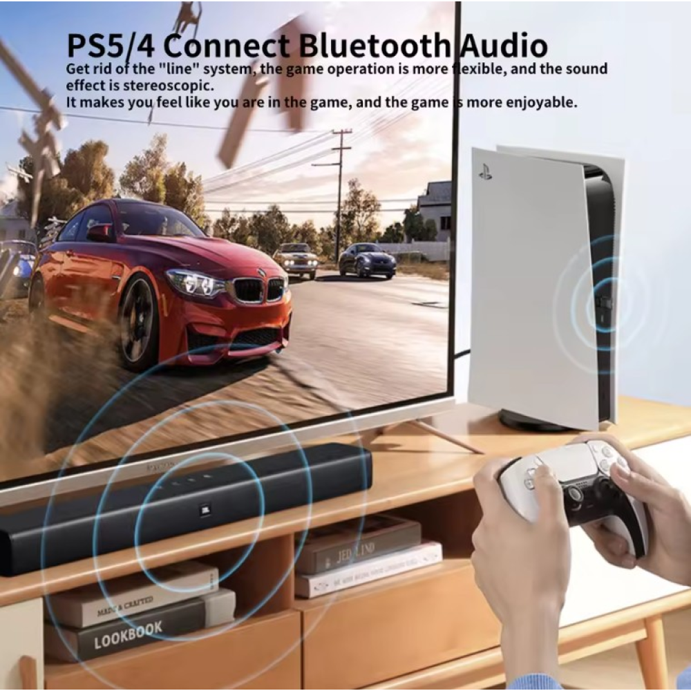 Bluetooth адаптер підключення навушників для Sony PS5 PS4 BT 5.3 dongle Nintendo Switch
