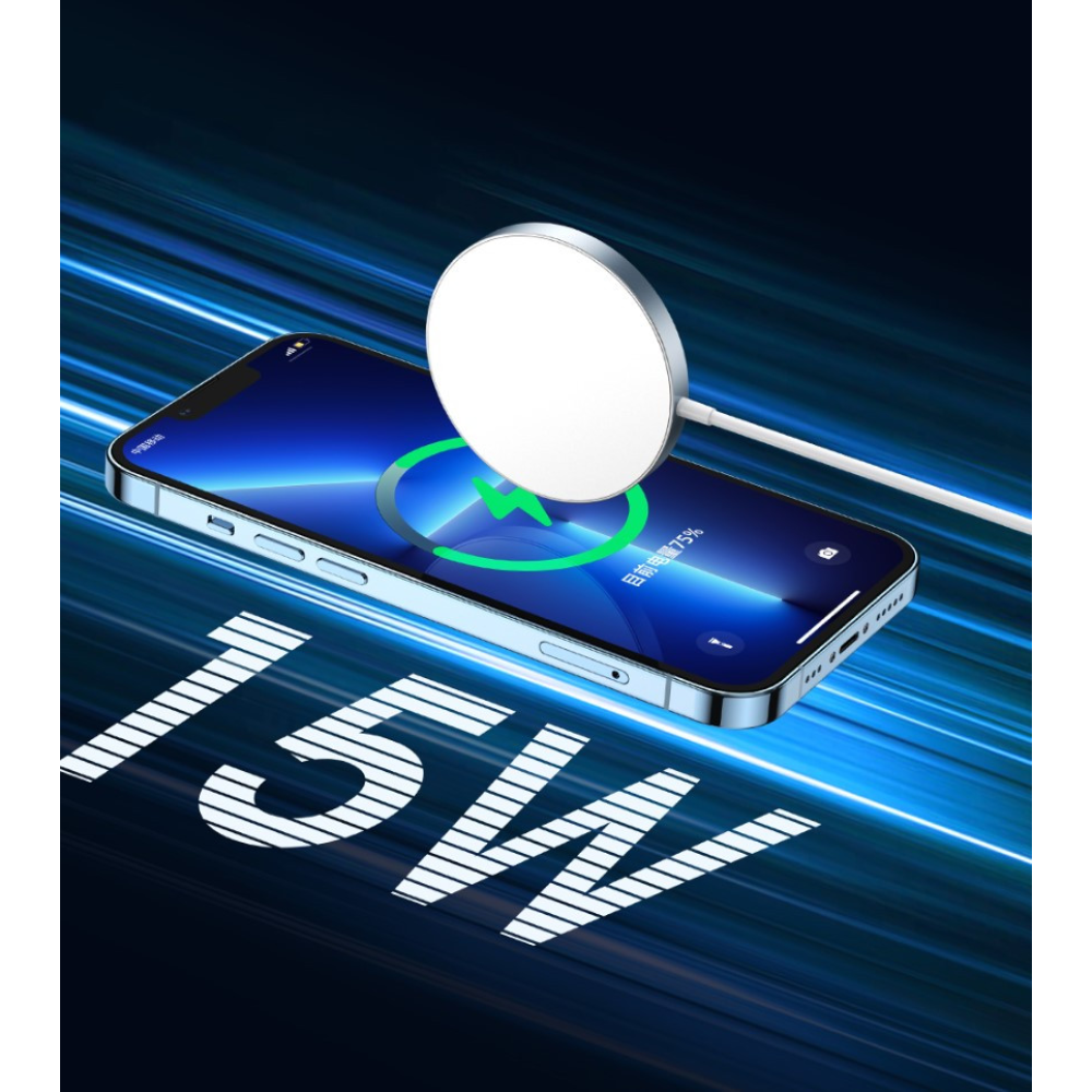 Бездротовий зарядний пристрій 15W REMAX Jinga Series 15W Magnetic Wireless Fast Charger  RP-W58