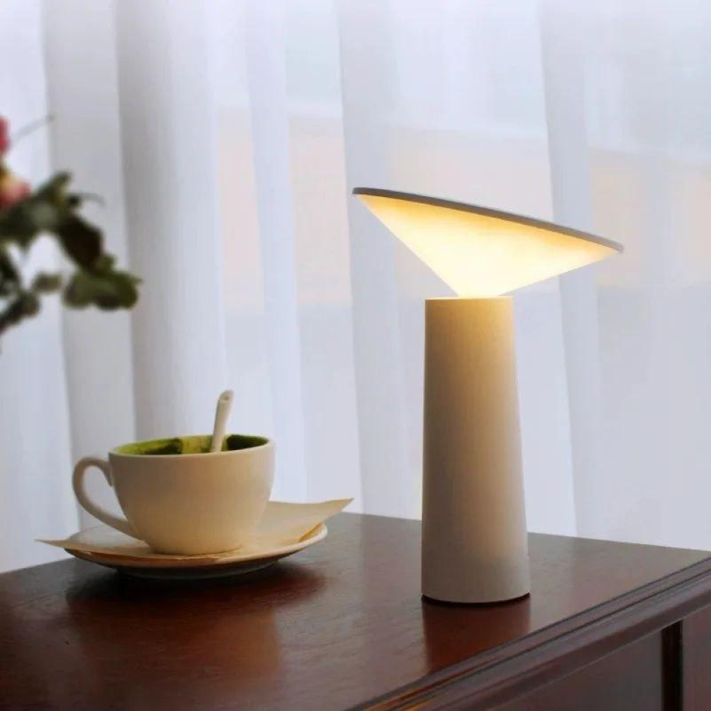 Світлодіодна настільна лампа з акумулятором LedLine LT-Mushroom Type-C Біла