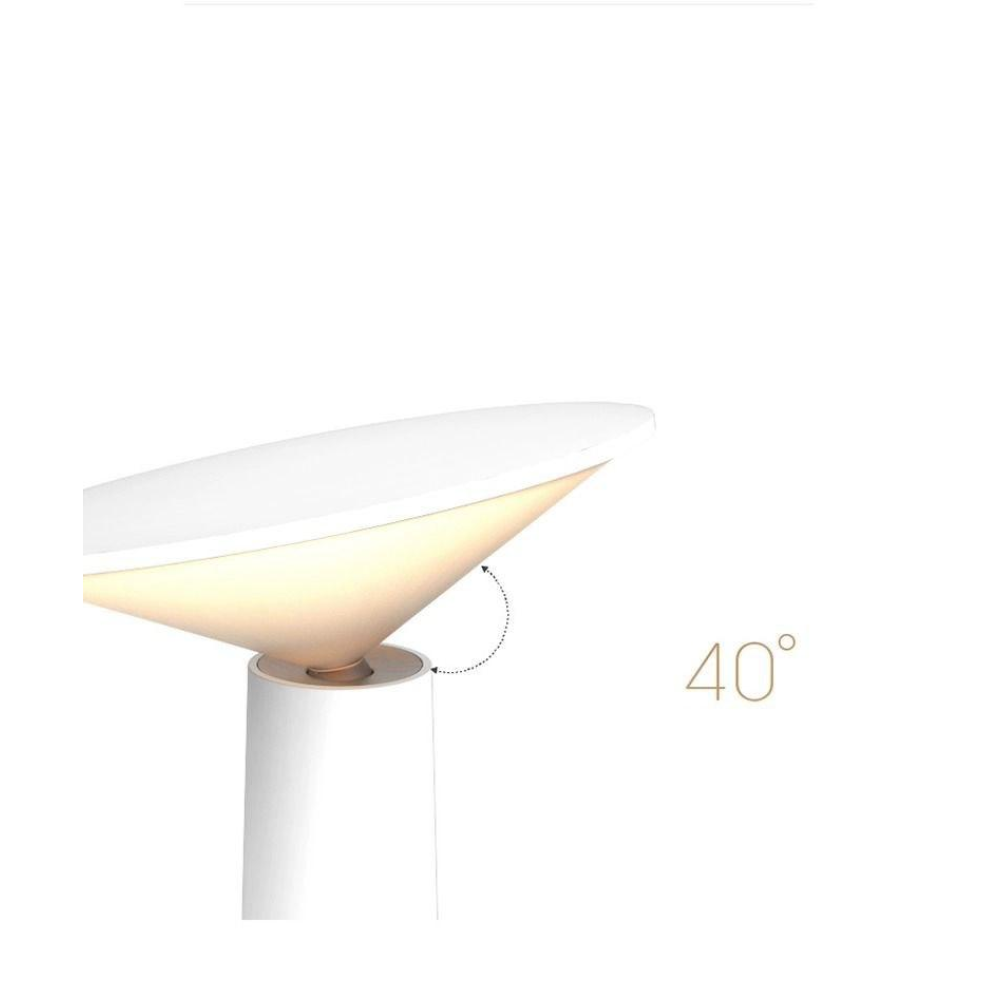 Світлодіодна настільна лампа з акумулятором LedLine LT-Mushroom Type-C Біла