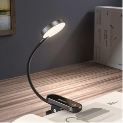 Портативна настільна лампа Baseus Comfort Reading Mini Clip Lamp Dark Gray (DGRAD-0G) Портативна настільна лампа Baseus Comfort Reading Mini Clip Lamp Dark Gray (DGRAD-0G)