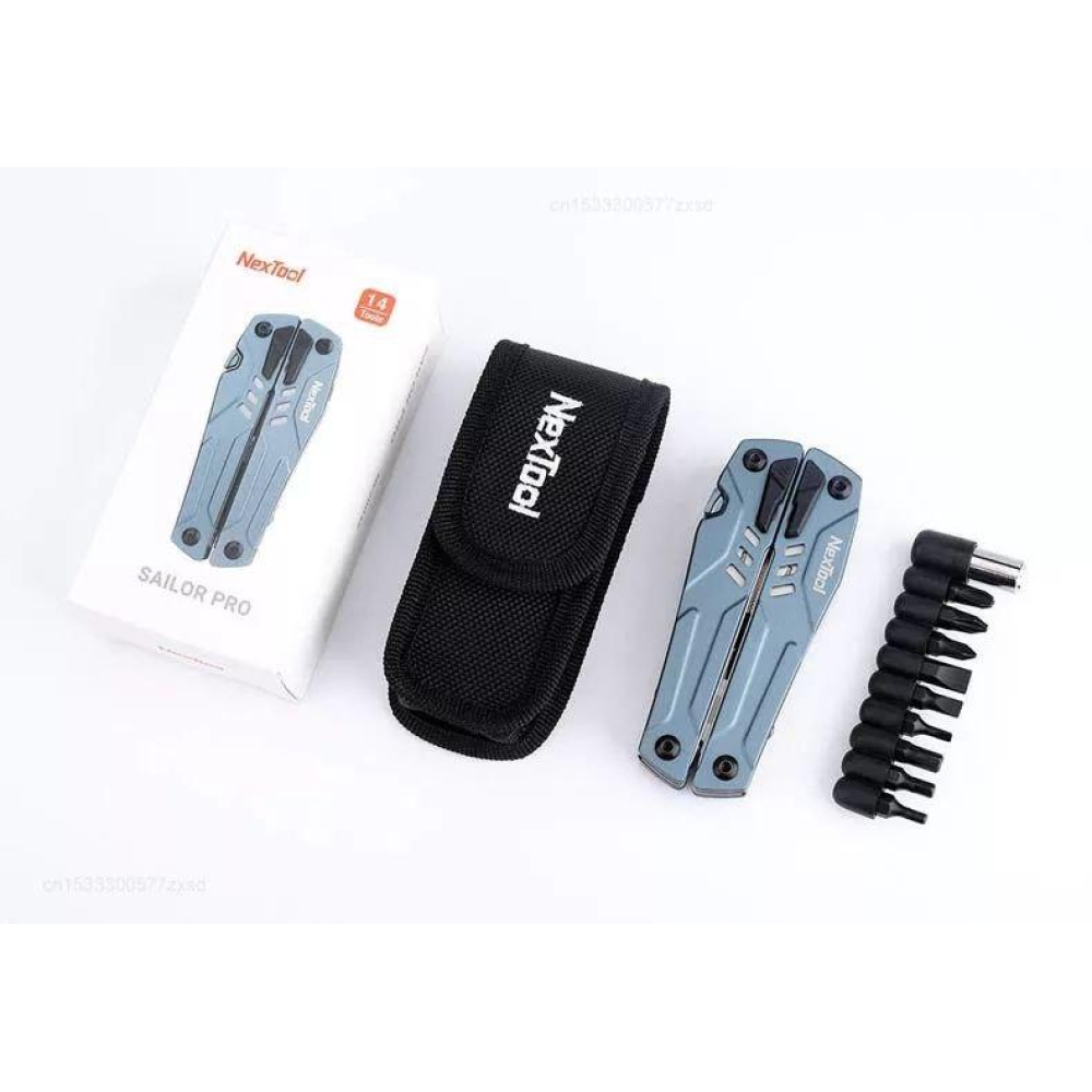Мультитул Xiaomi Nextool Sailor Pro + комплект біт, чохол