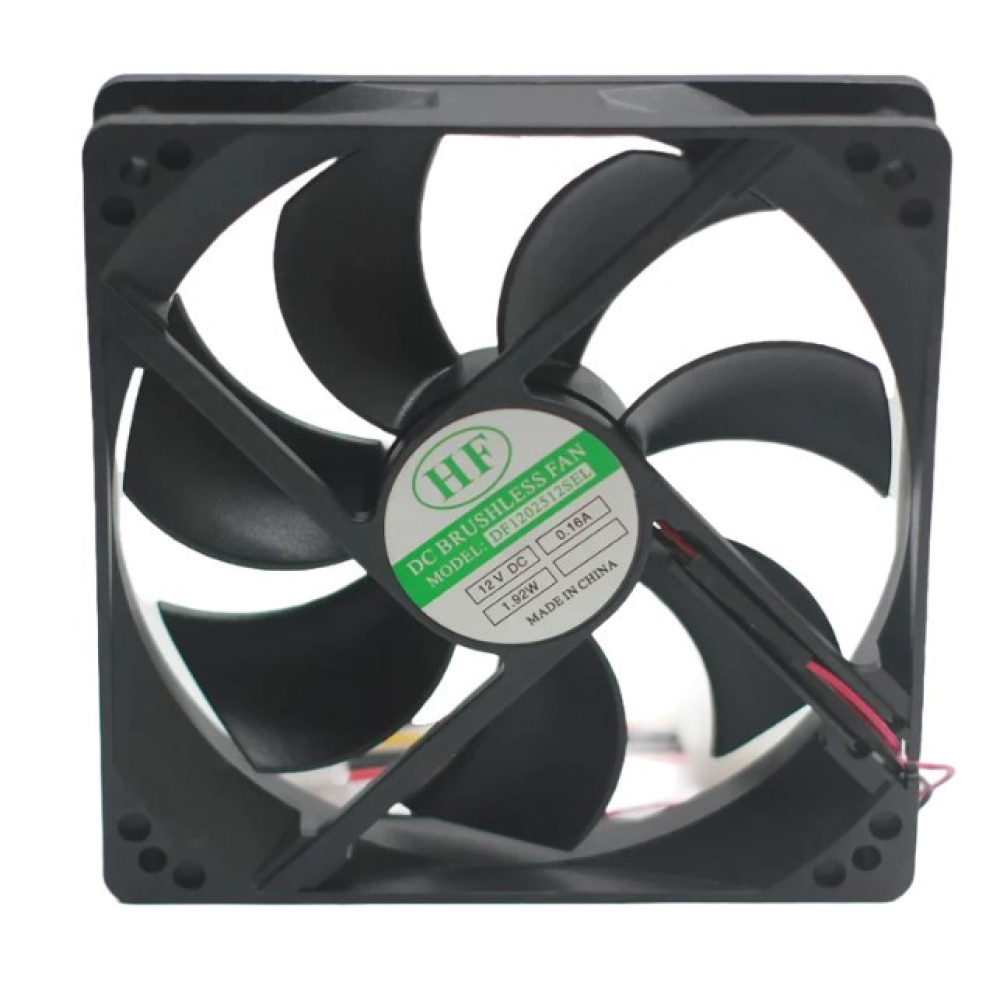 Кулер 120х120х25мм HF DF1202512SEL Molex наскрізний (4pin)