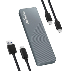 Зовнішня кишеня NVME NGFF m.2 SSD USB 3.0 + Type-C UnionSine