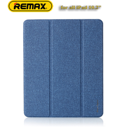Чохол REMAX Chan Series Leather Case PT-10 for all iPad 10.2“ (2019-2022) синій + відсік для стілусу