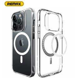 Прозорий чохол iPhone 14 Pro Max MagSafe Remax Crys Series Magsafe Magnetic Phone Case RM-1690