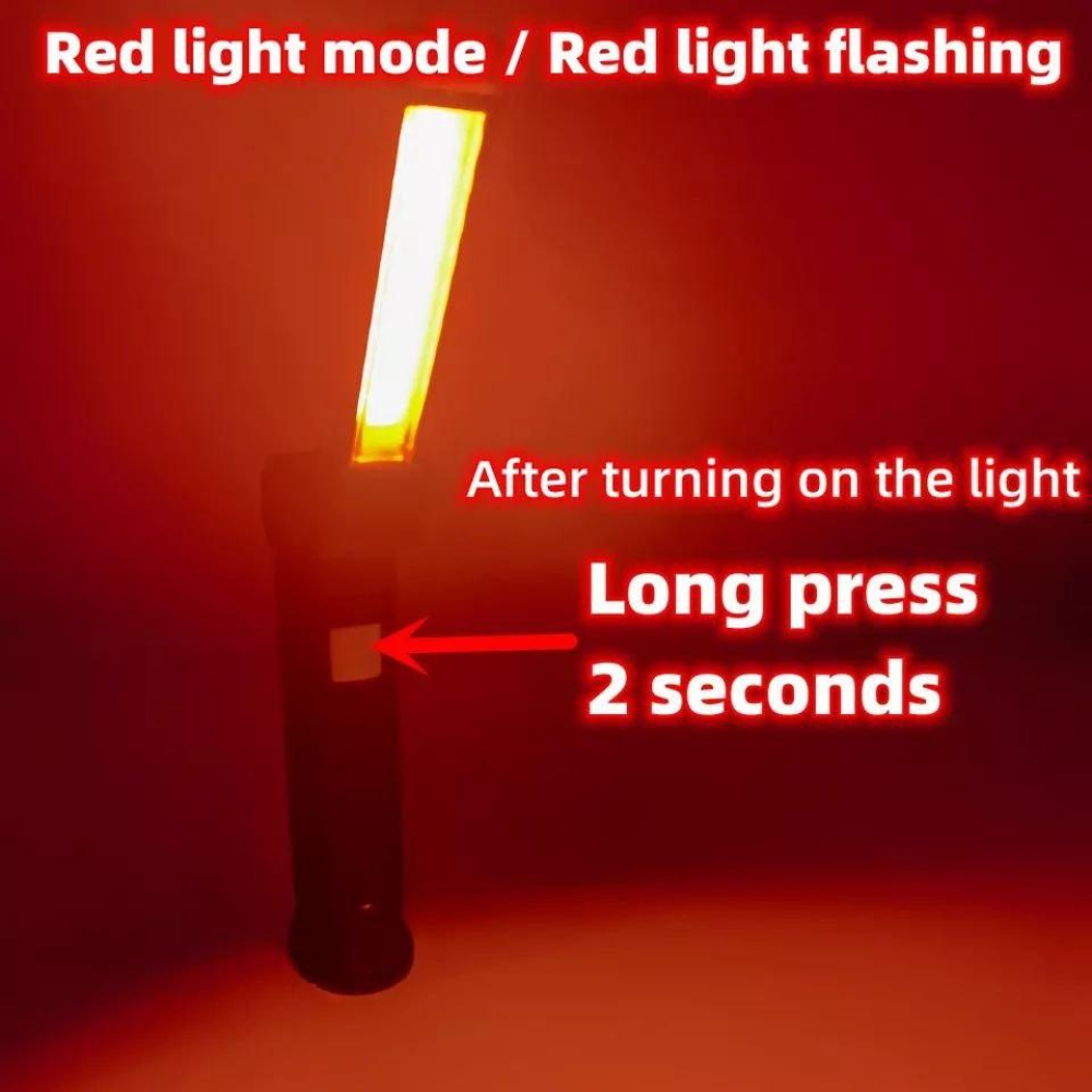 Ліхтар Worklight W-52 COB Великий акумуляторний  складаний LED 360°