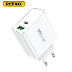 Зарядний пристрій 65W REMAX 65W Kiddy Seriess 1C+1A GaN Charger RP-U125