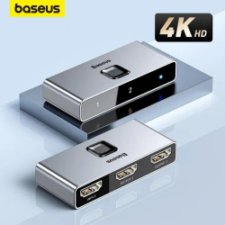Matrix HDMI Switcher Baseus (CAHUB-BC0G) - перемикач HDMI свитч
