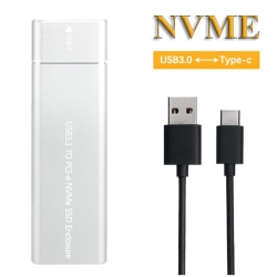 Зовнішня кишеня m.2 NVME pcie SSD Type-C - USB 3.0   M-Key NVMe-C01