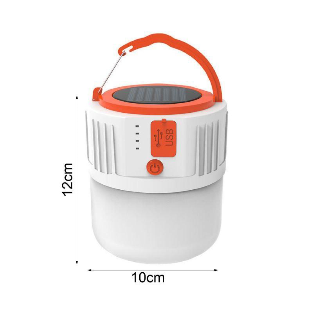 Портативна лампа з сонячною батареєю та Power Bank