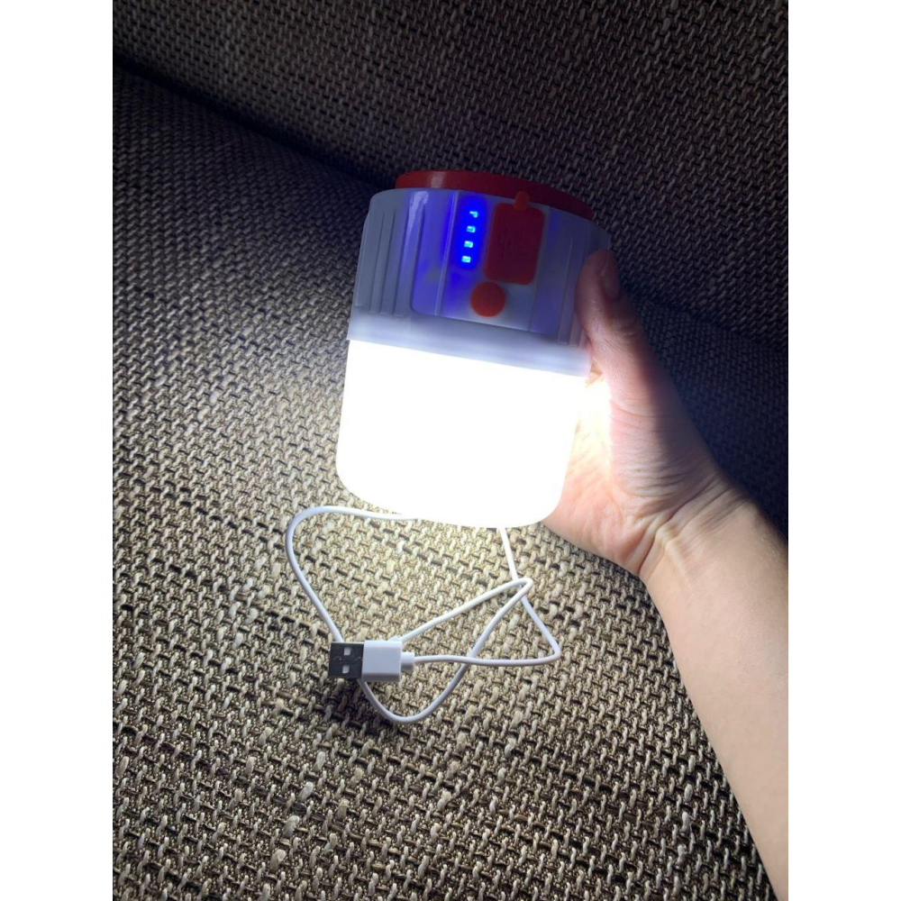 Портативна лампа з сонячною батареєю та Power Bank