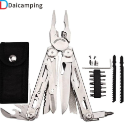 Мультитул Daicamping DL30 комплект біт, змінні різці, комплект пилок Liner Lock