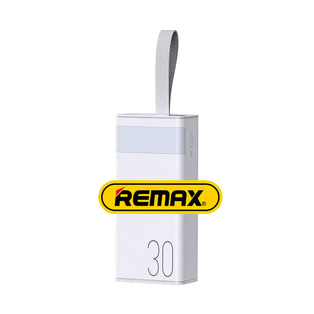 Powerbank 30000mAh 22.5W  Remax RPP-320  QC3.0 PD Швидка зарядка. Ліхтар