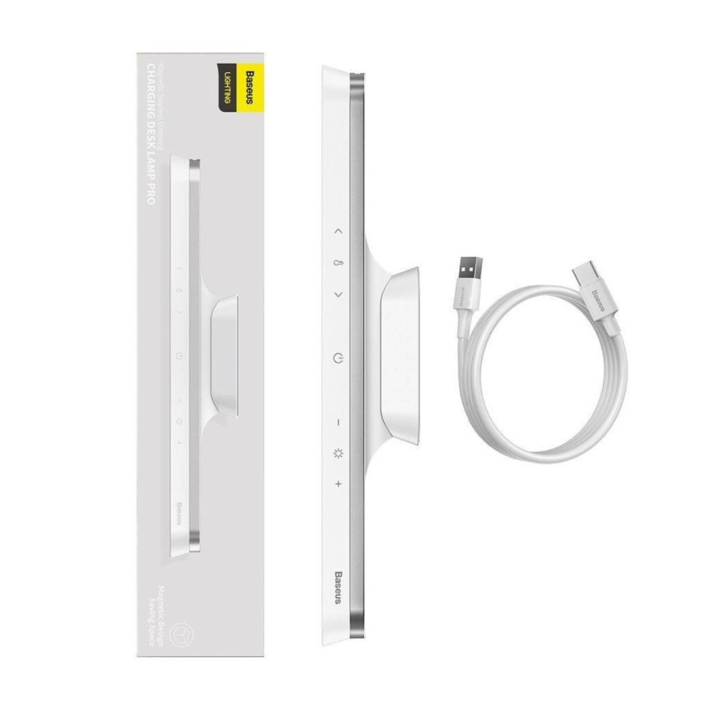 Портативна лампа Baseus Magnetic Stepless Dimming Charging Desk Lamp Pro (DGXC-02) White