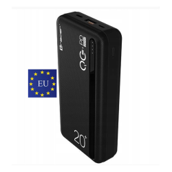 Powerbank 20000mAh 20W  Tracer QC3.0 PD Швидка зарядка