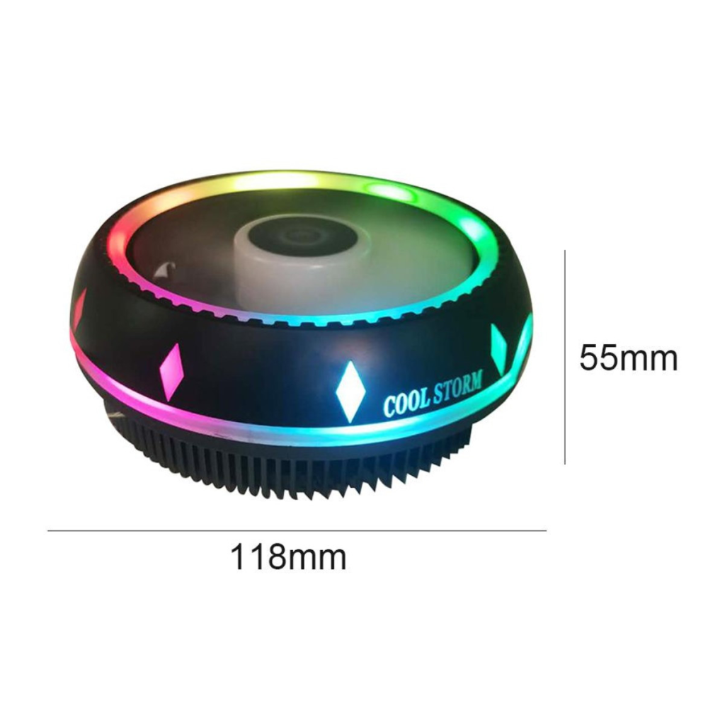 Універсальний кулер UFO CPU HF-685  1700/775/115x/1366 /FM2/AM4/AM5/FM1/AM3+/AM3/AM2