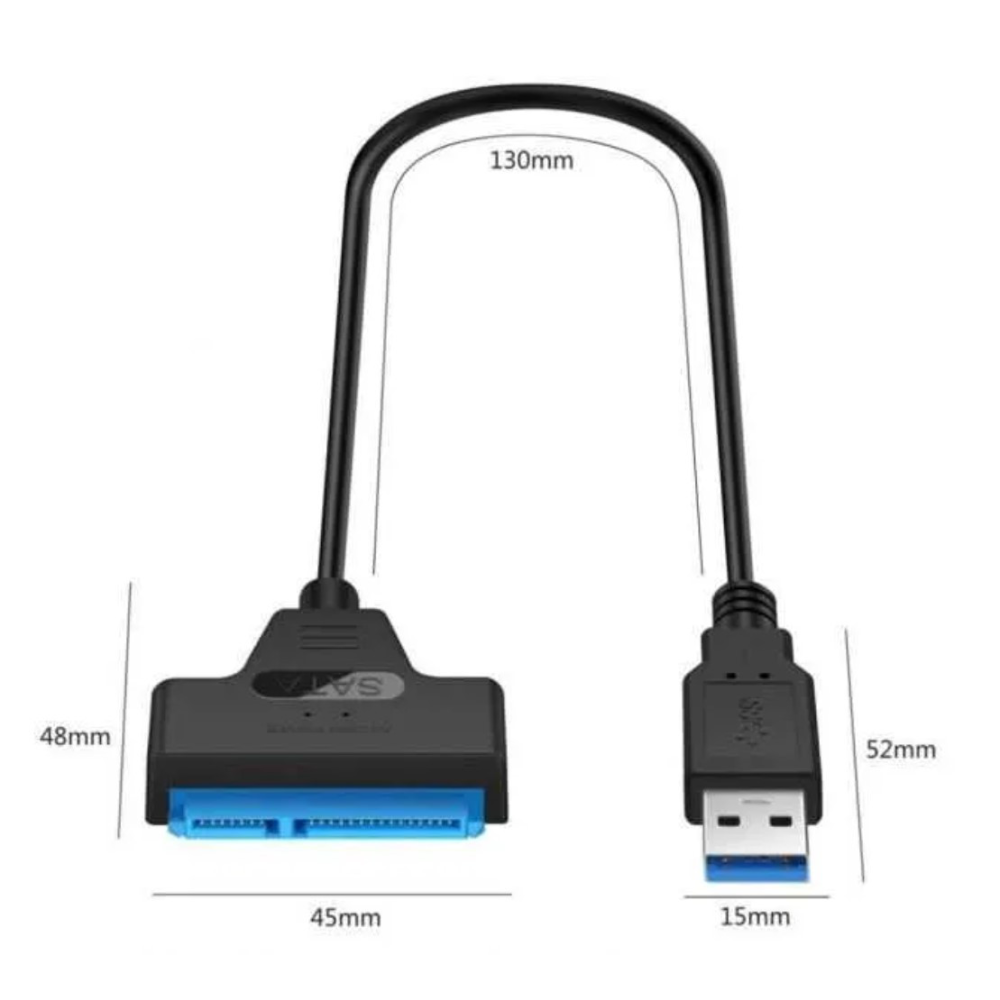 Перехідник SATA - USB 3.0 для жорсткого диску HDD SSD 2.5““ SmartGo