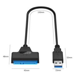 Перехідник SATA - USB 3.0 для жорсткого диску HDD SSD 2.5““ SmartGo