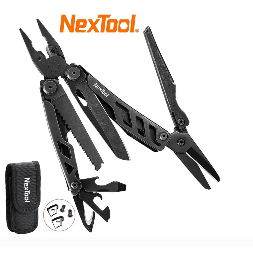 Мультитул Xiaomi Nextool Flagship Pro 16в1 NE20240 з фіксаторами та міцним чехлом