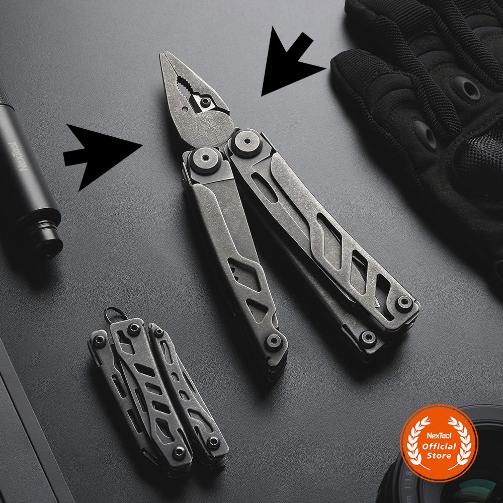 Мультитул Xiaomi Nextool Flagship Pro 16в1 NE20240 з фіксаторами та міцним чехлом