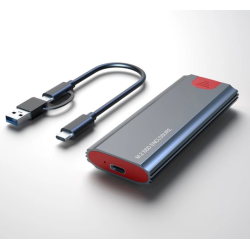 Зовнішня кишеня m.2 nvme SSD USB 3.0 + Type-C SmartGo