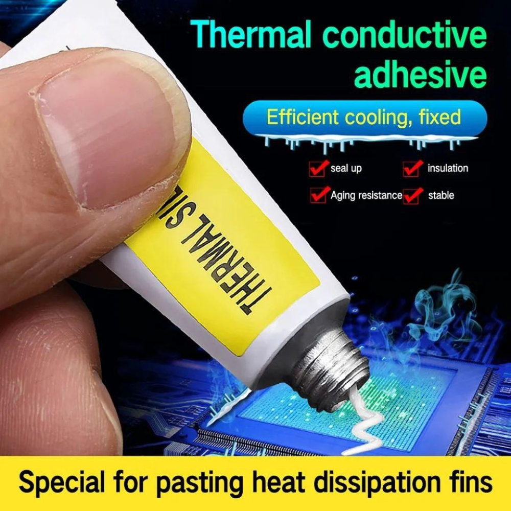 Теплопровідний клей Heatsink Plaster YNPJ-922  5грам