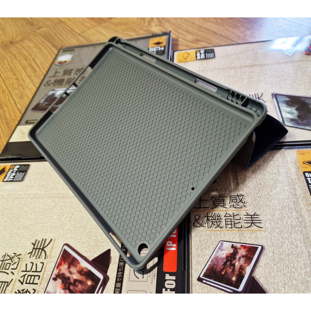 Чохол REMAX Chan Series Leather Case PT-10 for all iPad 10.2“ (2019-2022) синій + відсік для стілусу