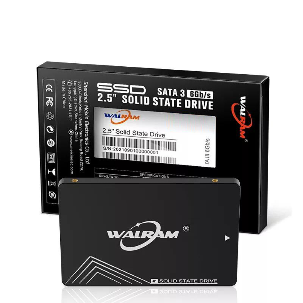 SSD-диск 256 Gb WALRAM (564-525 МБ/с) 3D NAND TLC SATA3