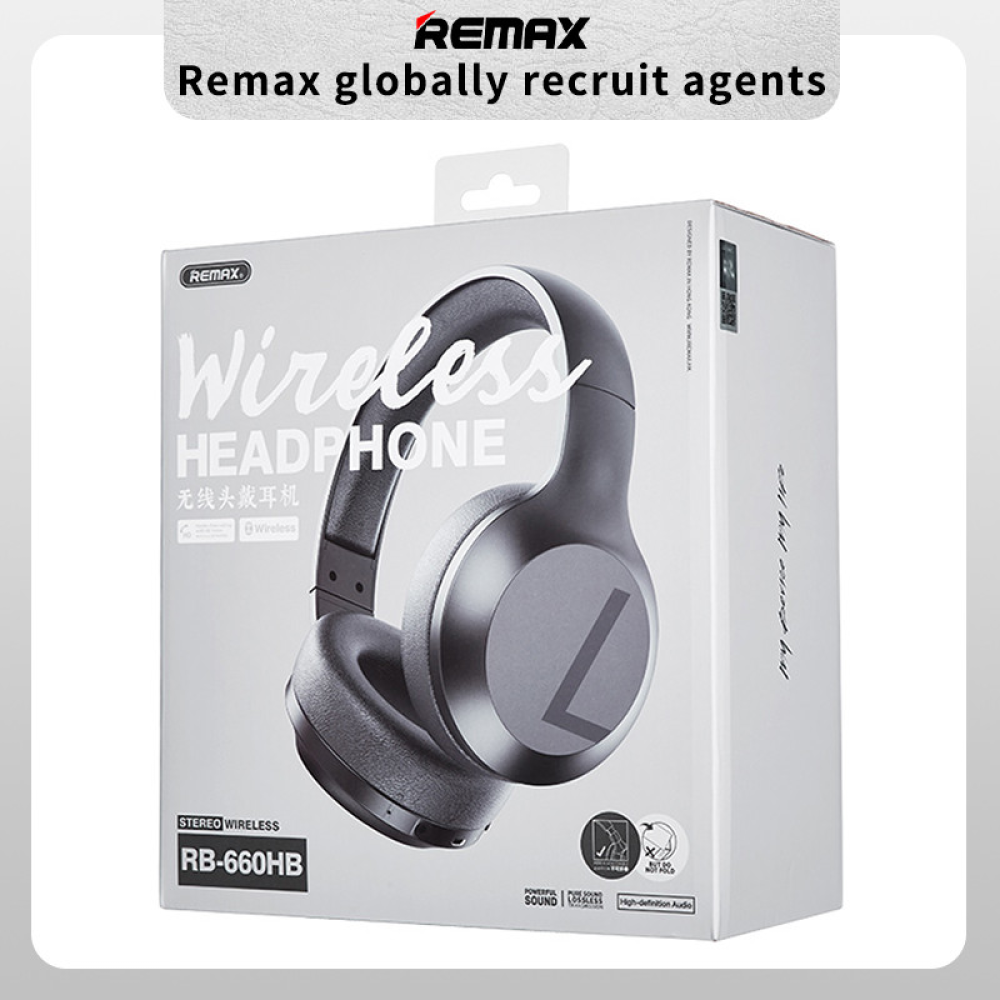 Bluetooth навушники Remax RB-660HB з мікрофоном