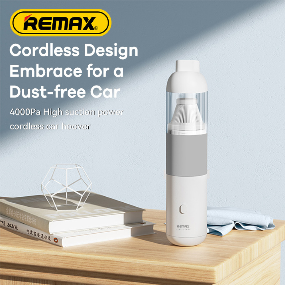 Автомобільний пилосос REMAX Car Vacuum Cleaner and Air Duster  XC-1 портативний